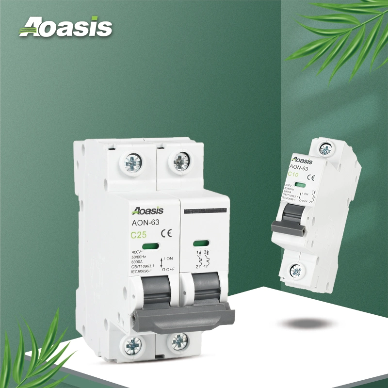 Aoasis Aon-631p Mini AC Circuit Breaker Dz47 63 Breaker