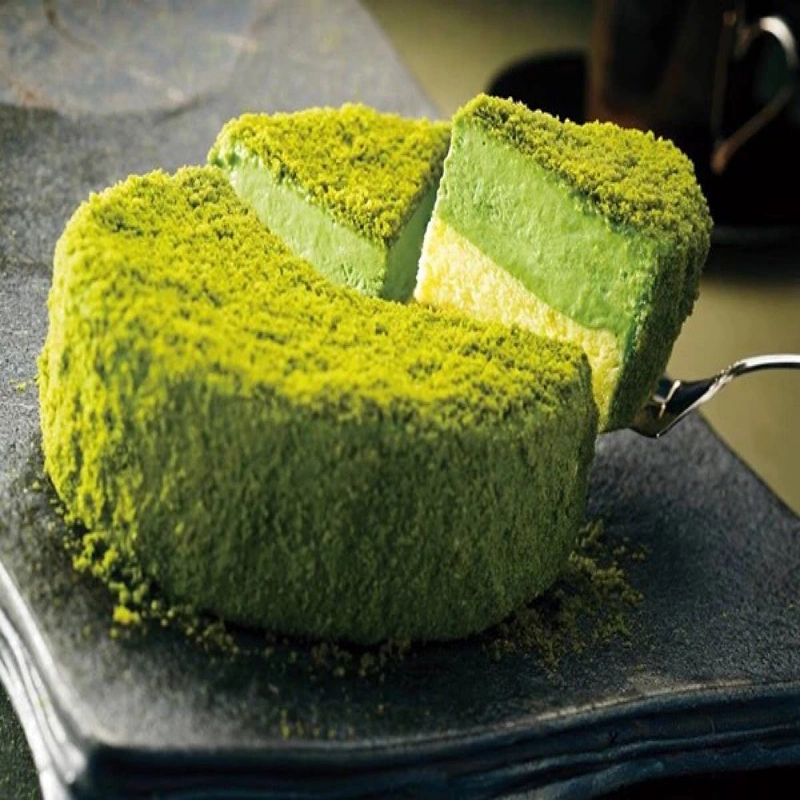 مسحوق حلوى صيني من نوع Matcha لنكهات صحية بنكهة لونجين خاصة مسحوق الشاي الطبيعي ذو الملصق