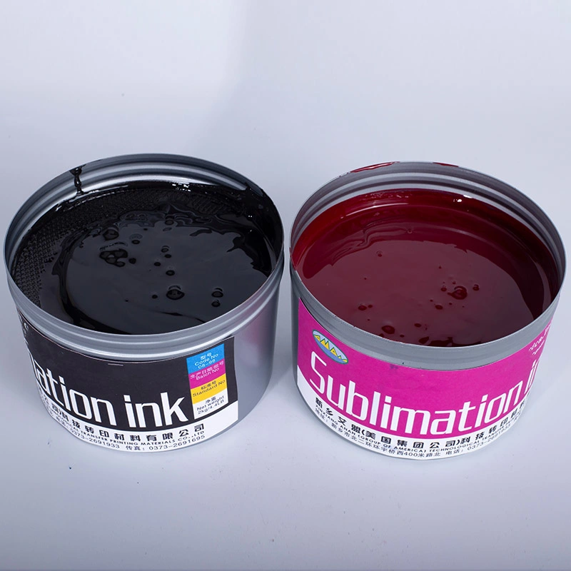 2022 Factory New Fast Dry Fluorescent Offset Sublimation Ink for Transfer Printing