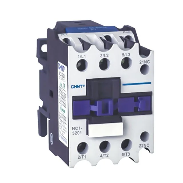 Chint NC1 AC DC magnético eléctrico Modular relé Polo de aire Contactor de acondicionador