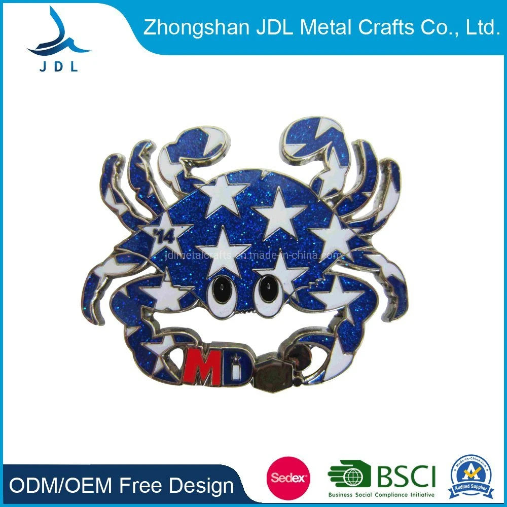 2021wholesale Cheap Custom Animal Shape Soft Enamel Badge (065)