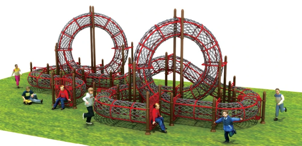 Outdoor Kids Climbing Rope Structure for Sale