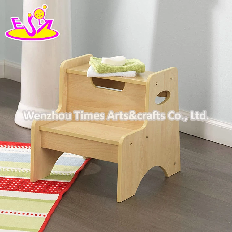 Wholesale/Supplier Kids Steps Tool Living Room Wooden Chair Furniture for Toddlers W08g308