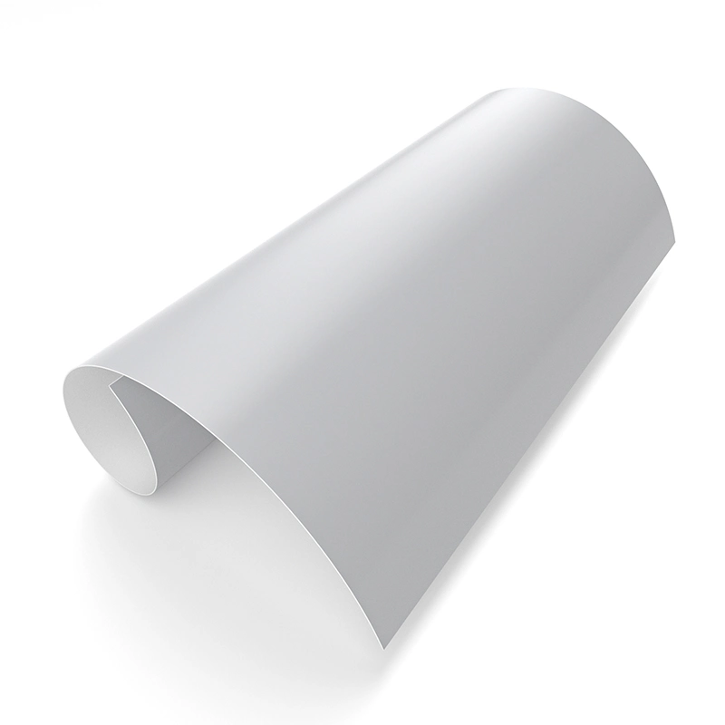 BOPP Pet PVC satinado blanco Material de etiquetas de los rodillos de Jumbo