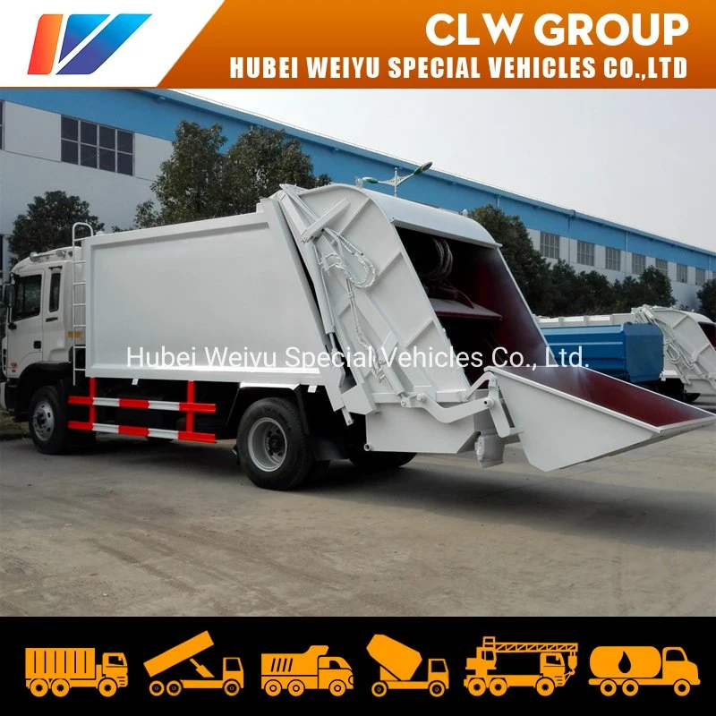 Dongfeng 12cbm compactador de basura Camión Sanitaion Sistema Hydraclic