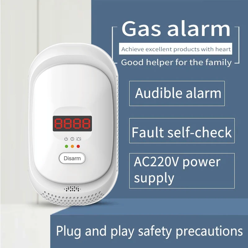 High quality/High cost performance  Security Systems Smart Wireless Combustible Gas Detector