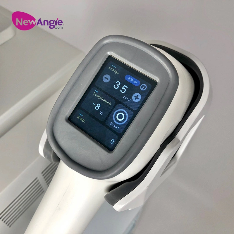 Laser Diode Hair Removal Portable Painless Professional Double Tec Refrigeration 3 Wavelengths Big Spot Size Semiconductor