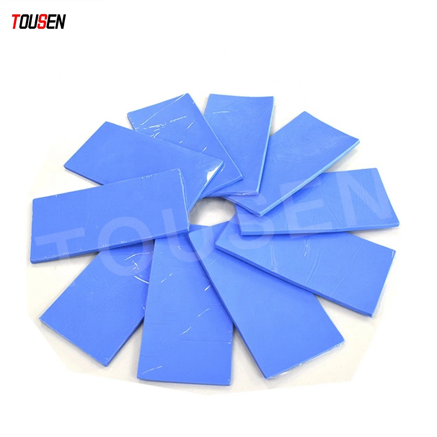 Silicone Thermal Pad Thermal Pad Thermal Sheet RoHS Recognized for Laptop LED CPU GPU Environmental Friendly Customized