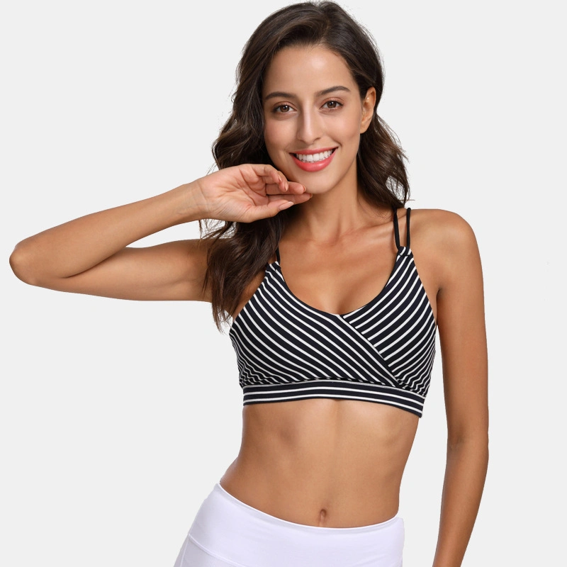 Women's Sports Bra Breathable Shockproof Yoga Bra Fitness Wear