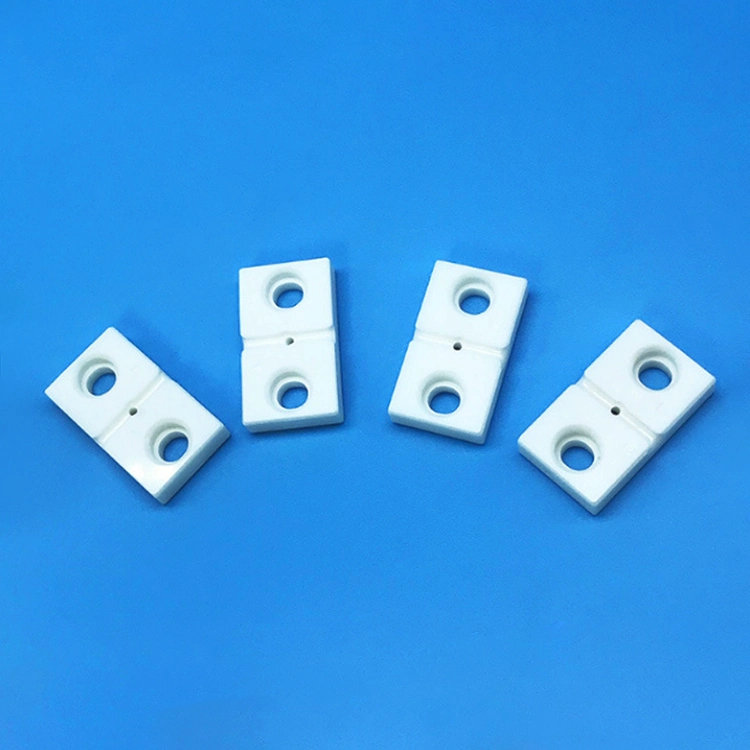 CNC Machined Y-Tzp Zirconia Zro2 Ceramic Grooved Block