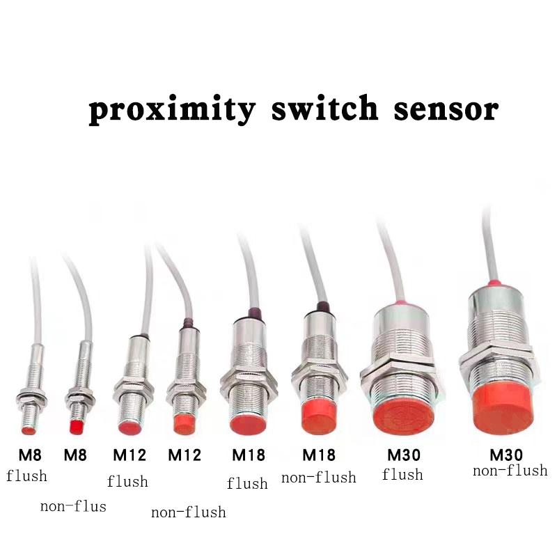 Bxuan M30 15mm NPN Detection Distance Cylindrical Inductive Proximity Sensor Switch