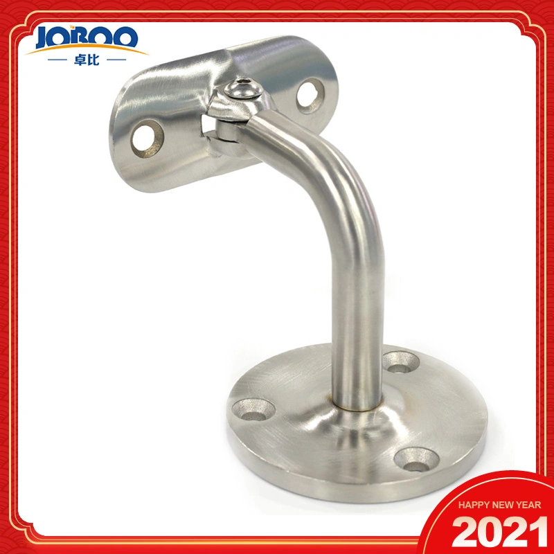 Low Price Stainless Steel Wall Mounting Glass Pipe Support Handrail Fittings Cabinet Hinge for Stair Railing