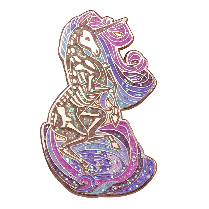 Wholesale/Supplier Custom Pin Souvenir Glitter Soft Hard Enamel Label Pins Badge