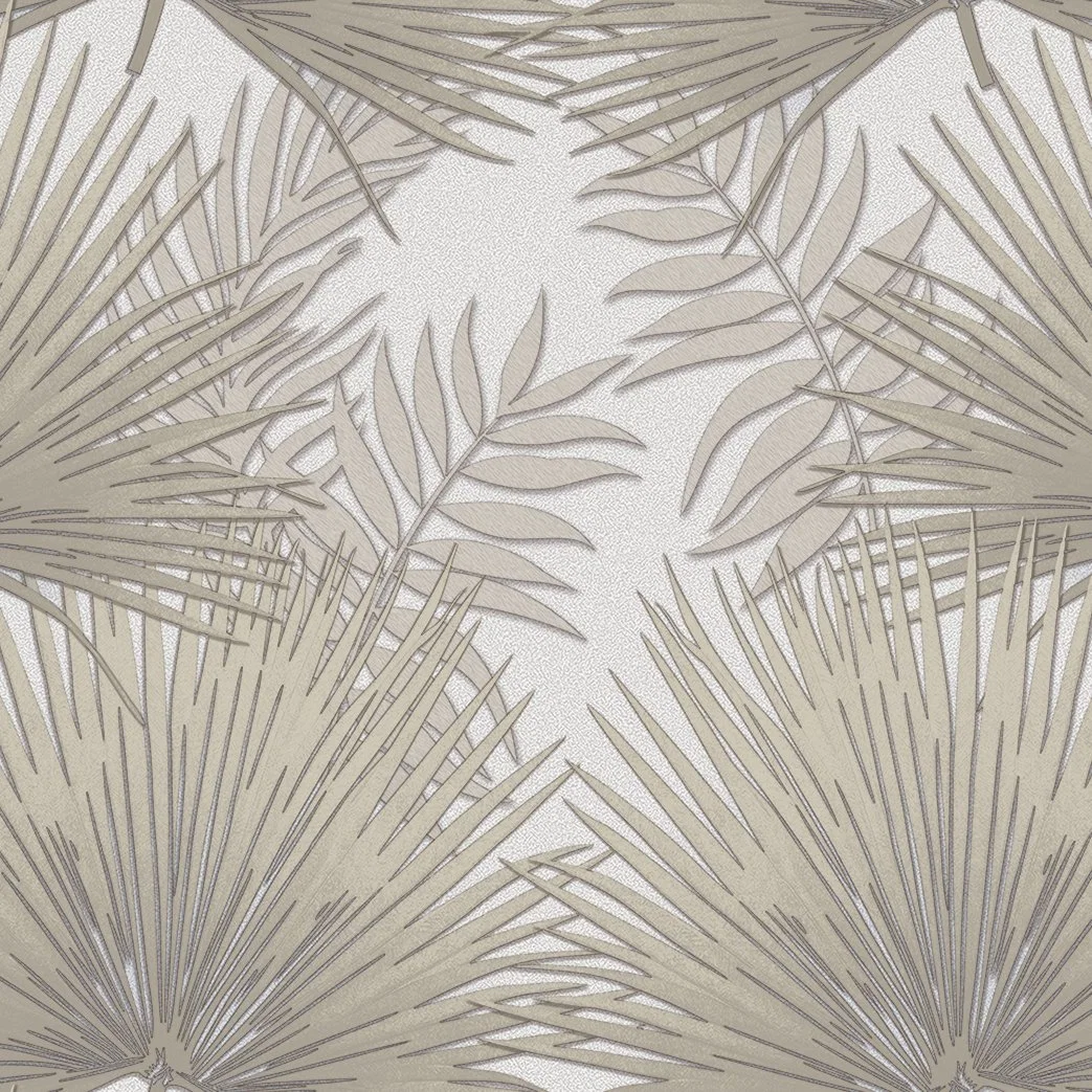 Chinese Fan Palm Pattern Wall Paper (250g/sqm 106CM*10M)