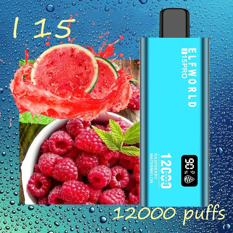 Elfworld I15 12000 Puffs 15 Flavors 600mAh 0%2%5% 18ml Prefilled Airflow Adjust Small and Slim Enhanced Airflow 9000 10000 12000 15000 Bl10000 Trustworthy Vapor