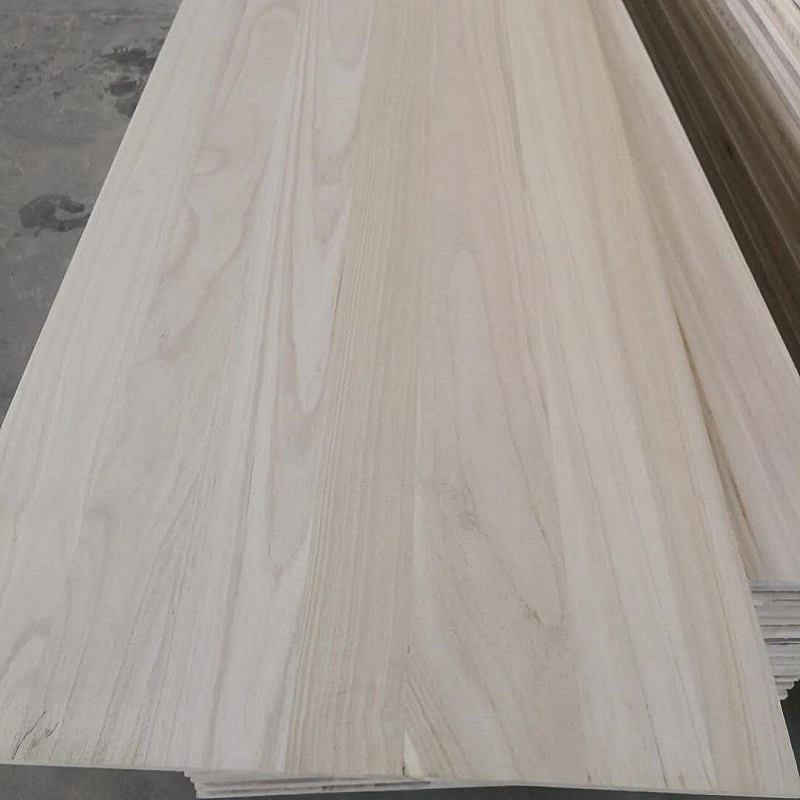 SGS Certfied E0 Glue Paulownia Wood Furniture Edge Glued Board