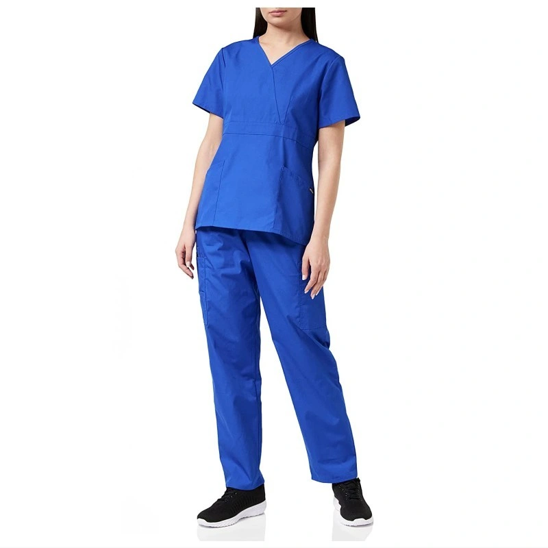 Ropa de trabajo de enfermera Doctor Lab Coat Hospital Food Service Uniforms Para las mujeres