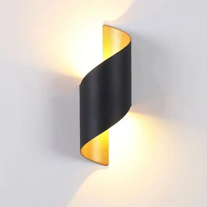 Nouvelle promotion de qualité supérieure lecture rapide expédition LED aluminium Mur de lampe de panneau usine en Chine mur lampe