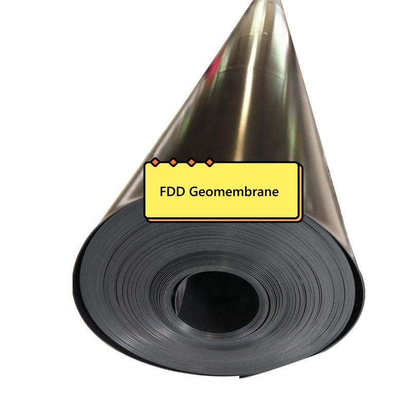 FDD 1.0mm 1.5mm 2.0mm White Black Green Blue Smooth/Textured HDPE Waterproof Geomembrane