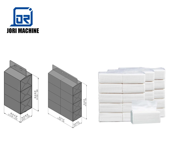 8 Outputs 1/4 Folding Table Napkin Tissue Paper Folding Machine