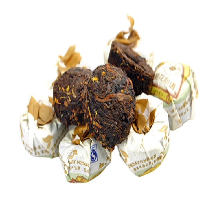 Chinese Factory Price Handmade Ripe Mini Puer Tea OEM Gift Packing with Free Sample