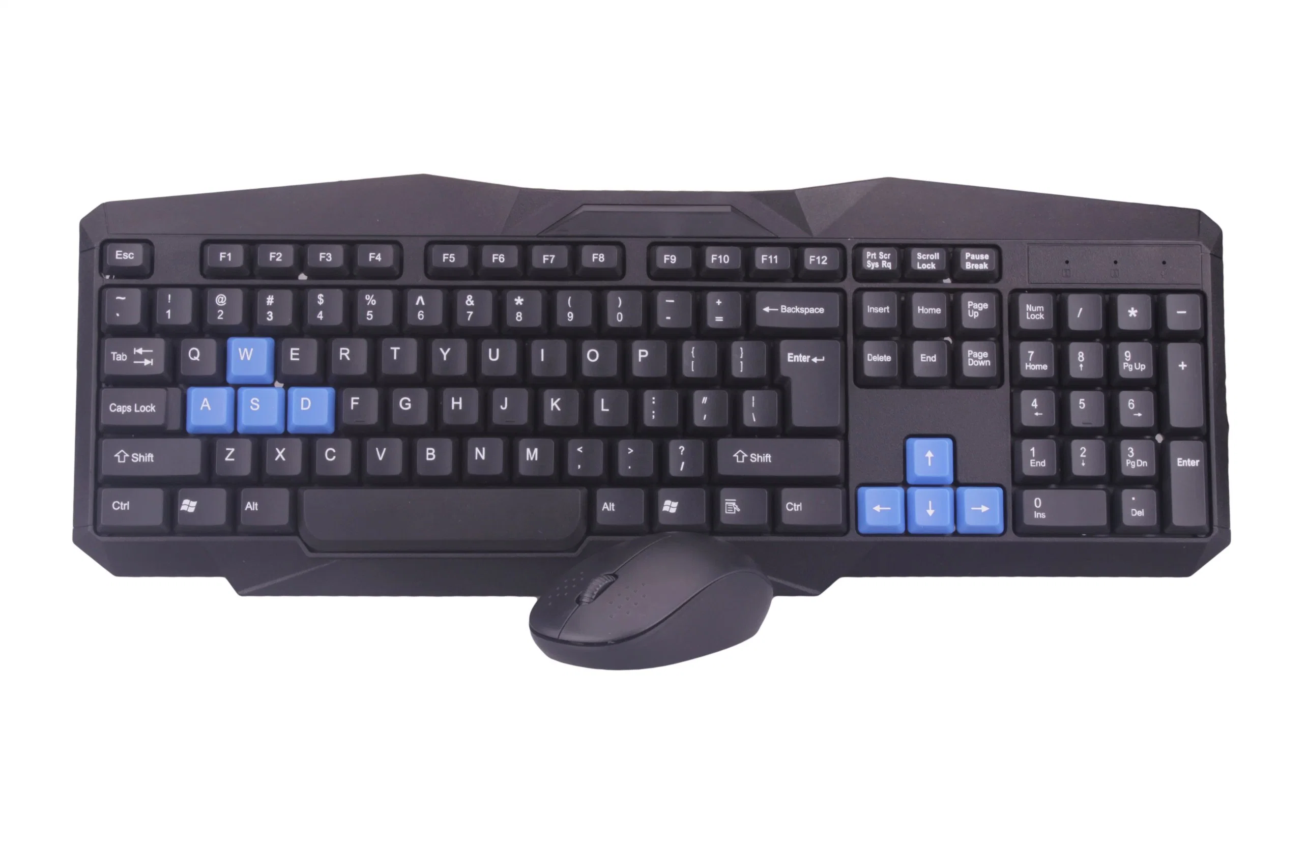 Nouveau clavier de jeu sans fil 2.4G à bon marché pour l'ordinateur portable