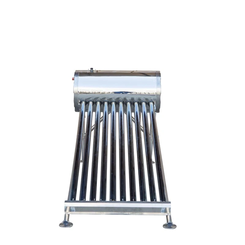 All Stainless Steel Compact 100L Solar Water Heater No Pressure for Household Use