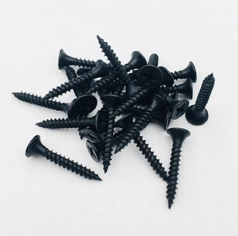 Gypsum Board Screw Black Gray Bugle Head Phosphate Self Drilling China Factory