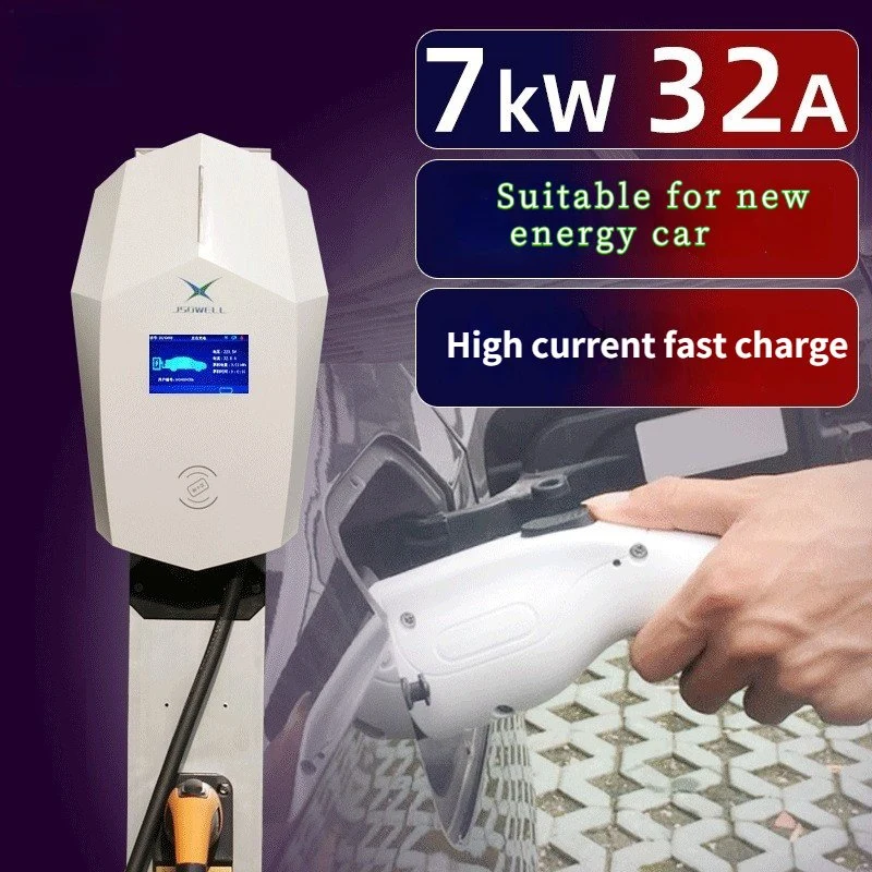 Manufacture Supply 7kw Battery Power Home Using or Business EV Charger