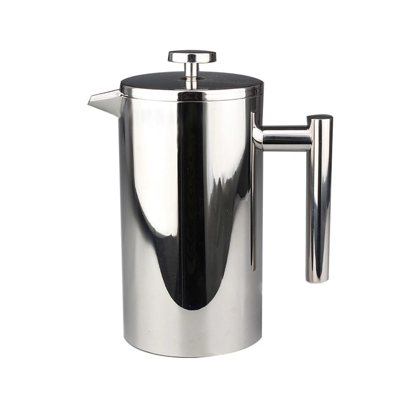 12oz 21oz 34oz 50oz 304 Grade Stainless Steel Insulated French Press Coffee Maker with Filters