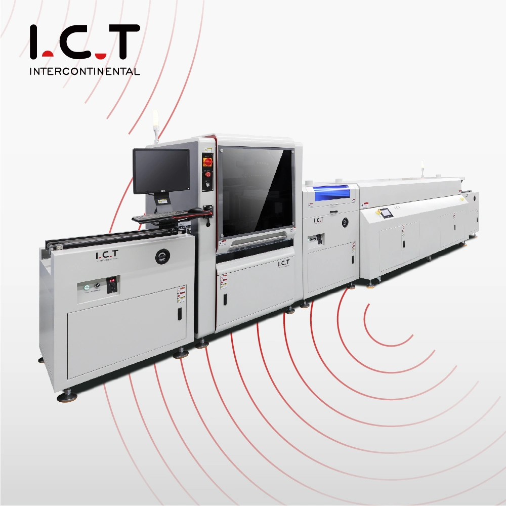 High Performance I. C. T High Capacity SMT Production Line Machine of IPTV Reviever or Android Box Receiver