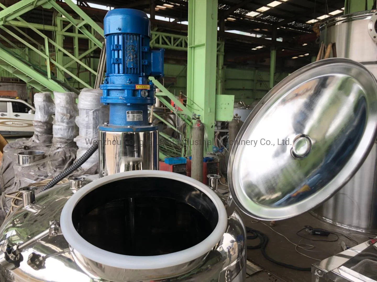 Chemical/Food Grade Stainless Steel Mixing Tank with Heating