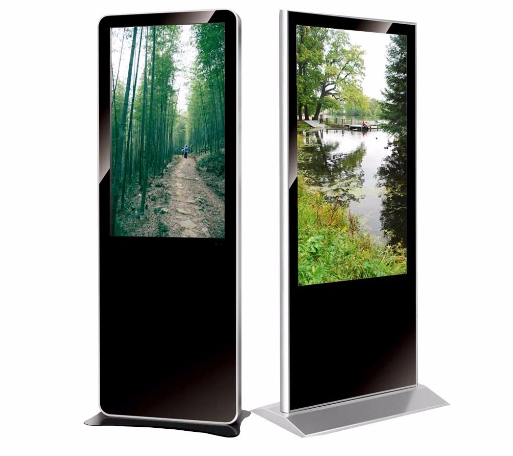 55 Inch Stand Alone Digital Free Standing LCD Advertising Display