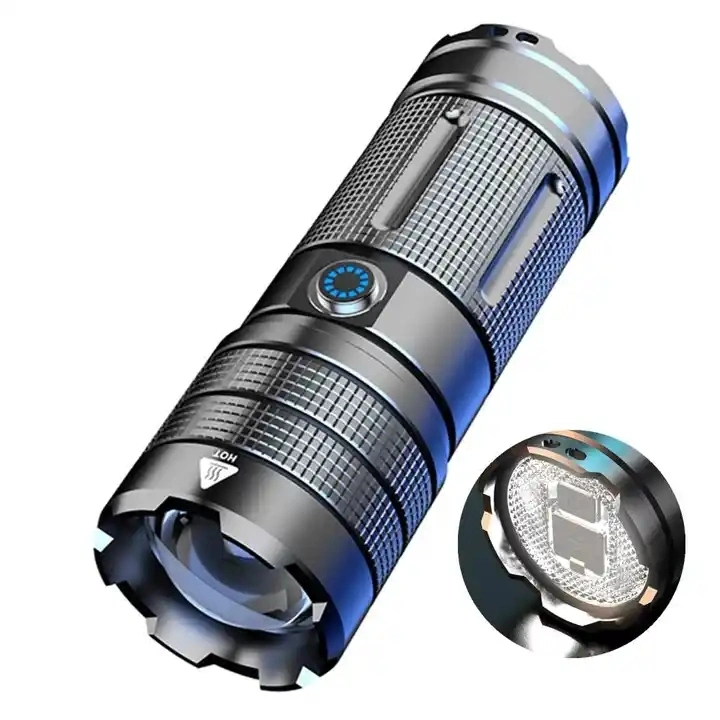 Wholesale Portable Outdoor Camping Emergency Strong Light Flashlight Zoomable Tactical Aluminum Alloy LED Torch