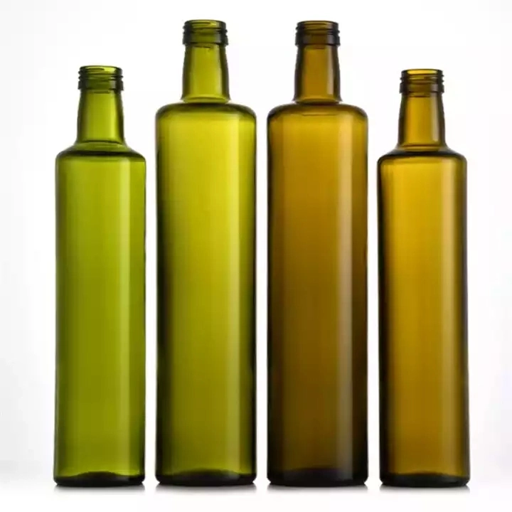 in Stock Round 500 Ml Dorica Olive Oil Glass Bottle 500ml Olive Oil Bottles