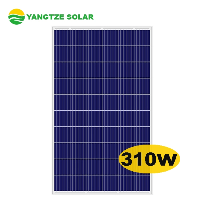 Yangtze 60 Solar Cell 320W 310W 300W 290W Polycrystalline Solar Panel