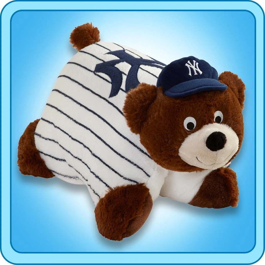 Original MLB Yanquis de Nueva York mascota mascotas animales de juguete Peluche Almohada
