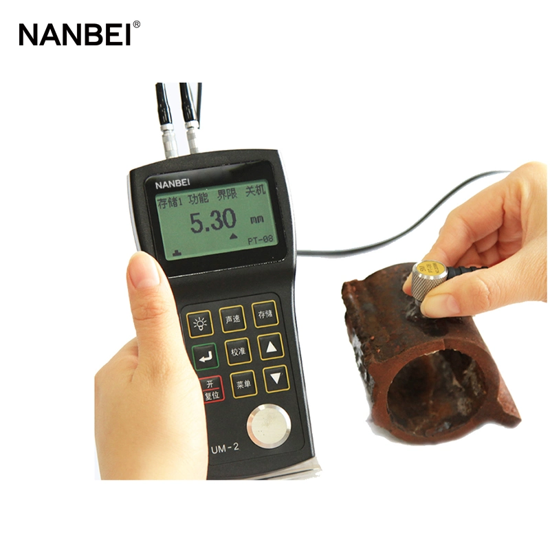 High Resolution Ultrasonic Thickness Gauge for Steel Pipe with Ce
