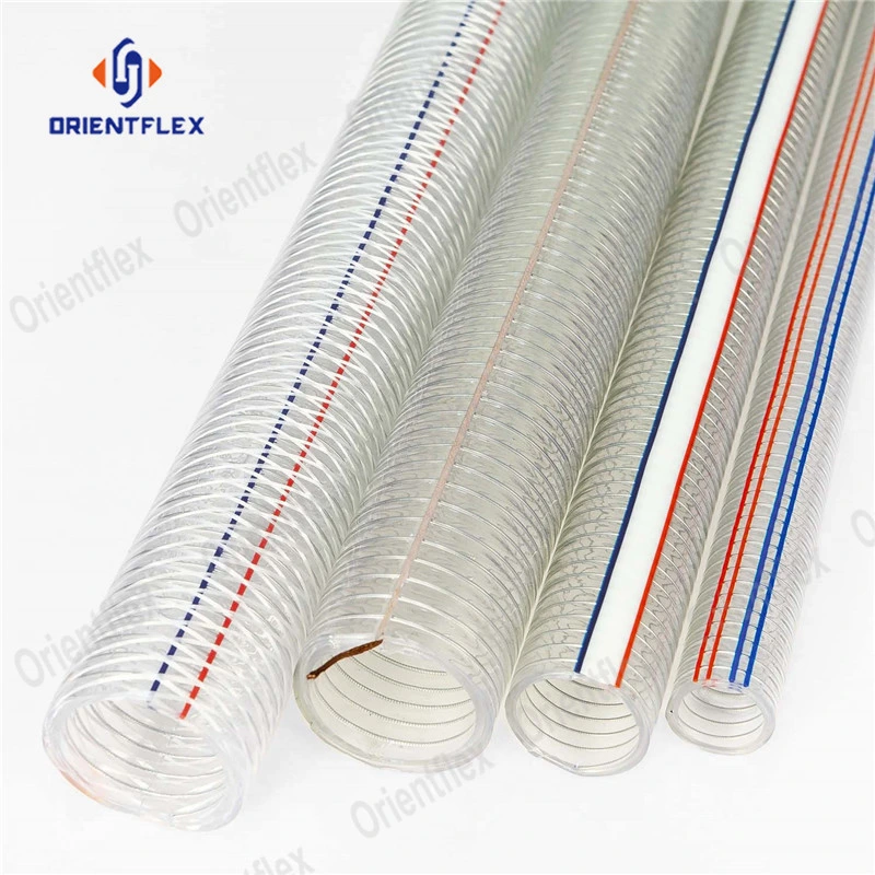 Food Grade PVC Steel Wire Reinforced Hose Pipe