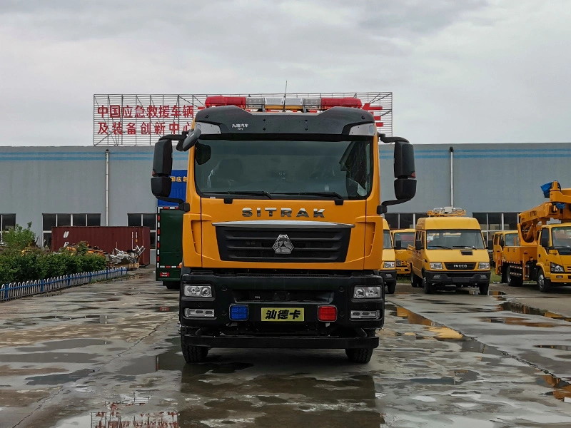 Used Sinotruk 4X4 Large Flow Flood Control Drainage Vehicle for Emergency Rescue