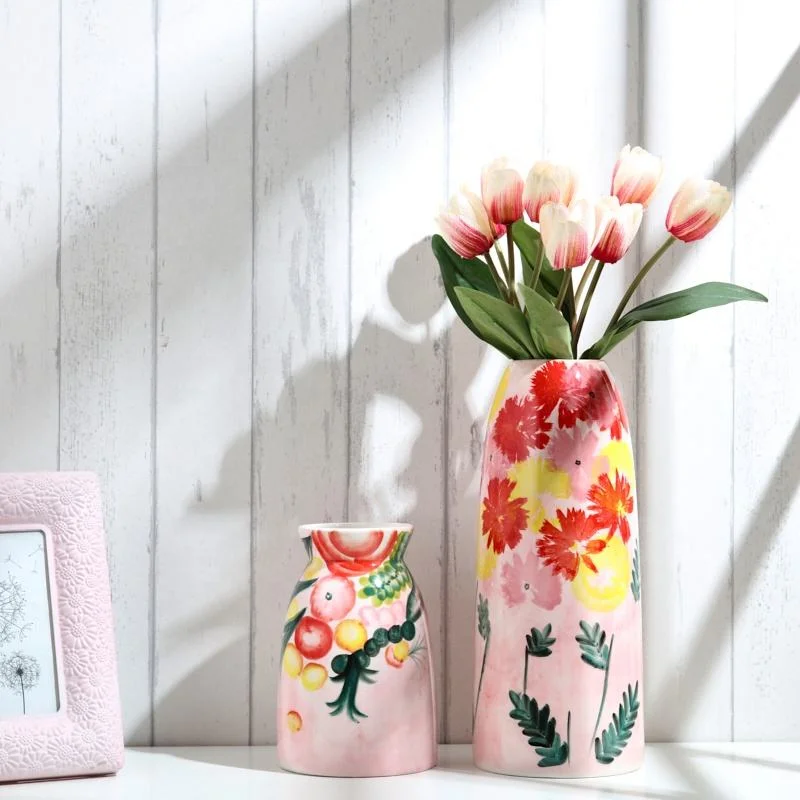 2023 Morandi Shell Vase Art Vases for Home Decor Promotion Gift