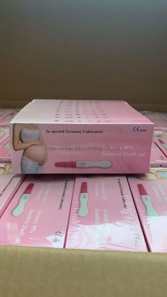 High Accuracy Private Disposable HCG Pregnancy Rapid Test Kit (Strip, cassette, midstream)