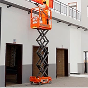 Koosen Mini Automatic Push Around Scissor Lift Platform with CE Approved