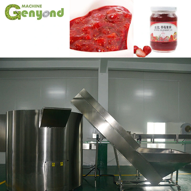 Strawberry Jam Maker Machine for Fruit Processing Line