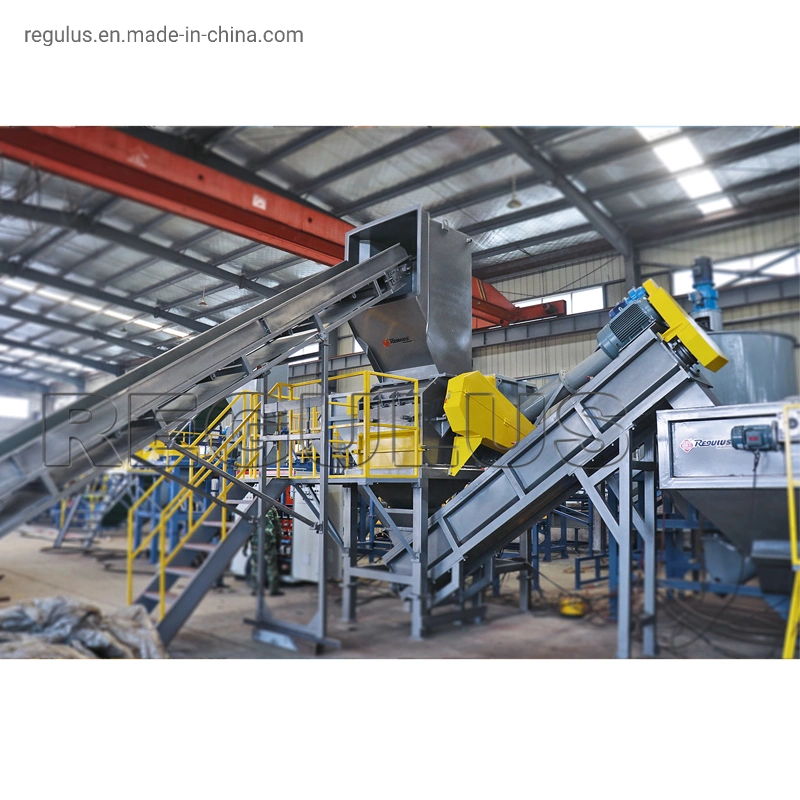 Plastic Film Bags Bottles Woven Crushing Washing Drying Machine