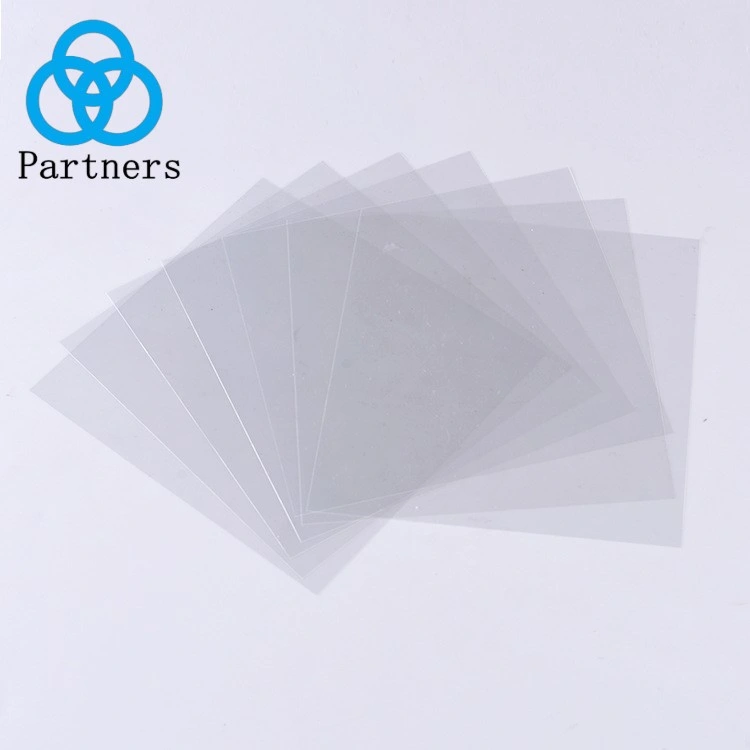 طباعة الشاشة ورقة بلاستيكية شفافة صلبة من مادة PVC