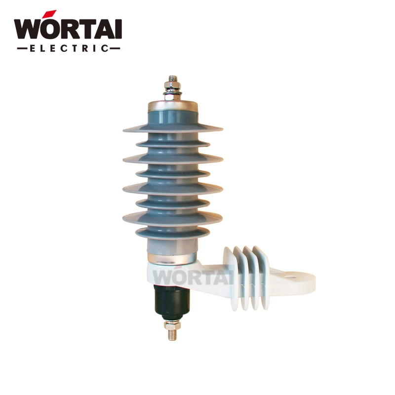 3kv - 36kv Polymeric Metal Oxide Surge Arrester for Distribution Lightning Arrester Apartarrayos ZnO Arrester Surge Protector