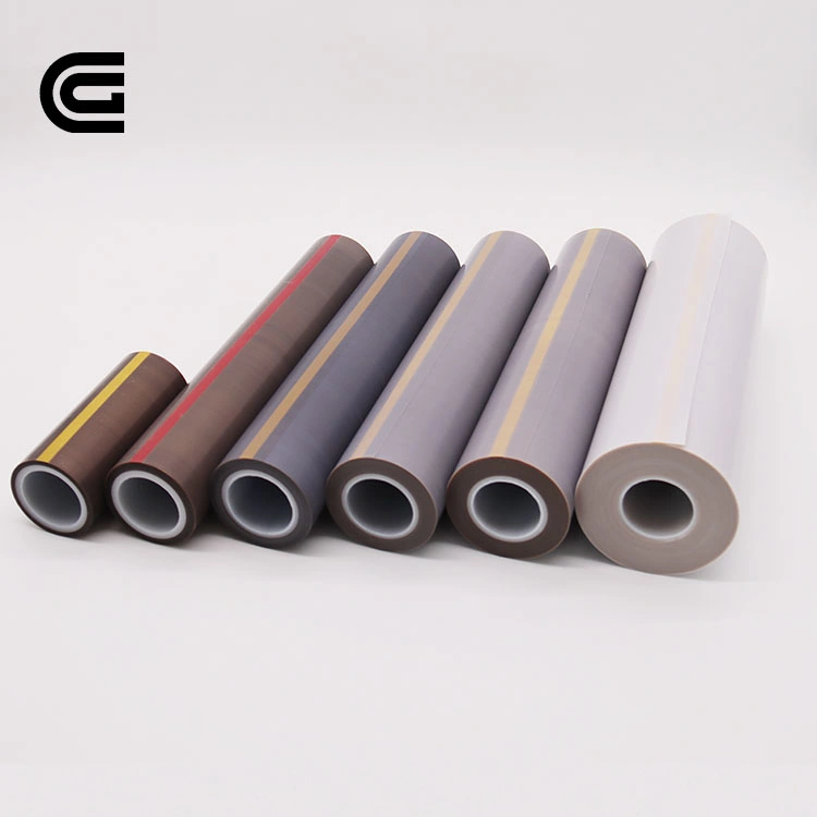 High quality/High cost performance  Grey 0.08mm Thickness Skived PTFE Film Silicon Adhesive Tape