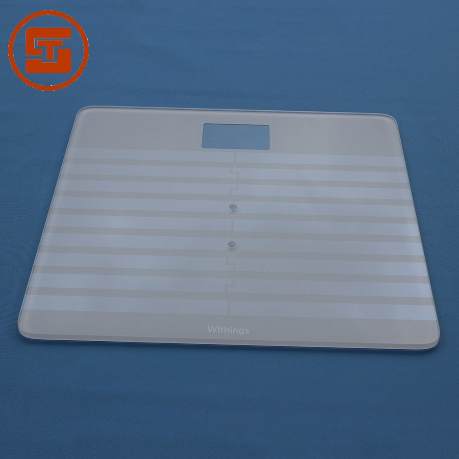 Tempered ITO Electronic Scale Glass Panel for Body Weight Scale