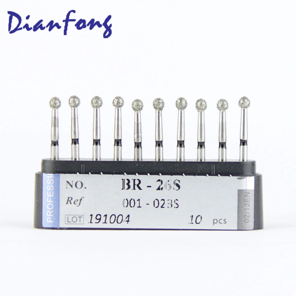 Br-26s Ball Shape Dental Diamond Burs